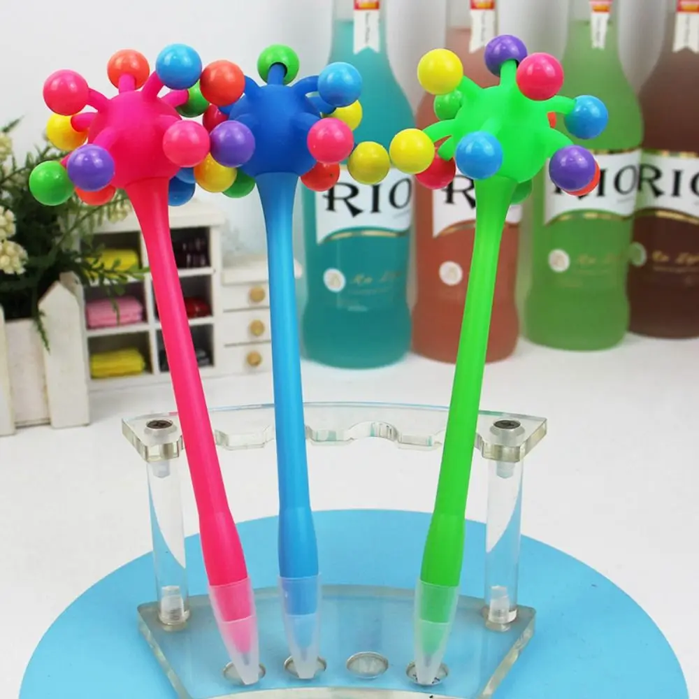 

Creative Fun To Your Writing Small Ball Ballpoint Pen Decompression Novelty Pen Fidget Pen Entertainment Pull Toy Pen Stationery