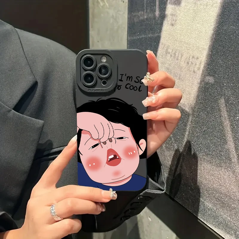 만화 재미있는 소년 소녀 커플 폰 케이스 아이폰 16  - Phone Cases Xr Boys 리뷰 및 가격