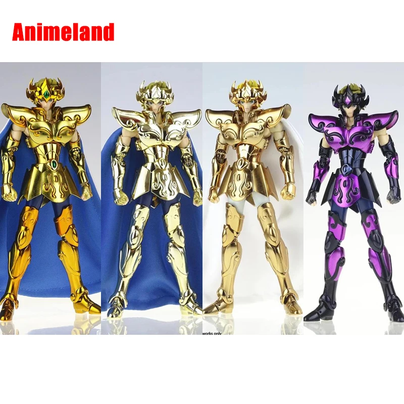 

JM.MST Saint Seiya Myth Cloth EXM Leo/Lion Aiolia 24K Hades/Dark Gold Knights of the Zodiac Action Figure In Stock