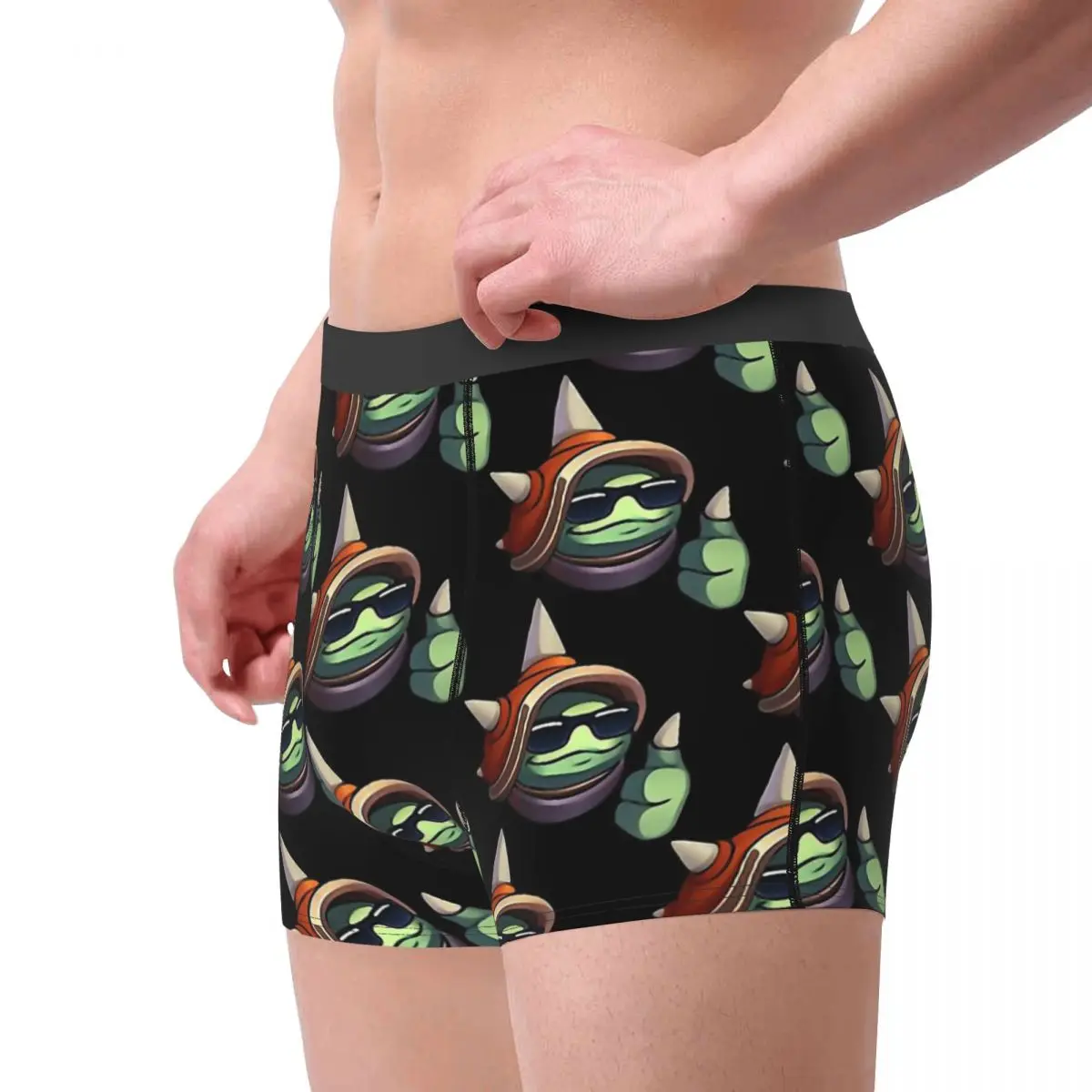 League Of Legends Game Rammus Ok Underpants Homme Panties Male Underwear Print Shorts Boxer Briefs