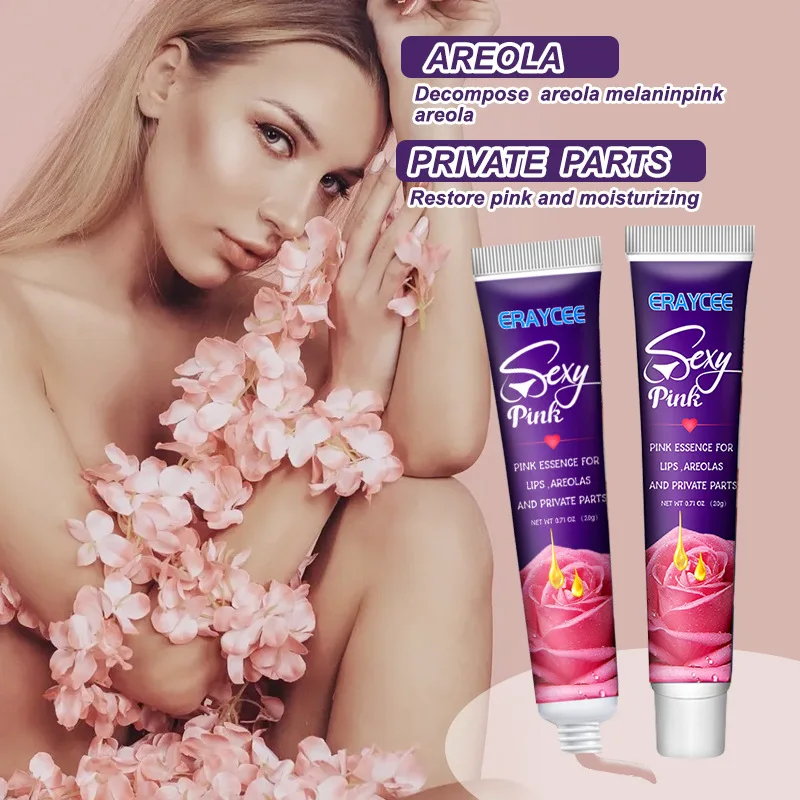 ERAYCEE Female Vaginal Lips Private Part Pink Underarm Intimate Dark Nipple Anal Bleaching Cream Girls Skin Care