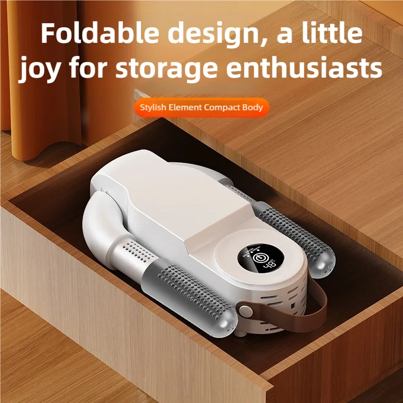 TINSOL جديد الذكية شاشة تعمل باللمس مجفف الأحذية التدفئة السريعة التعقيم سخان الجوارب مجفف الهواء الساخن إزالة الروائح الكريهة مزيل الرطوبة