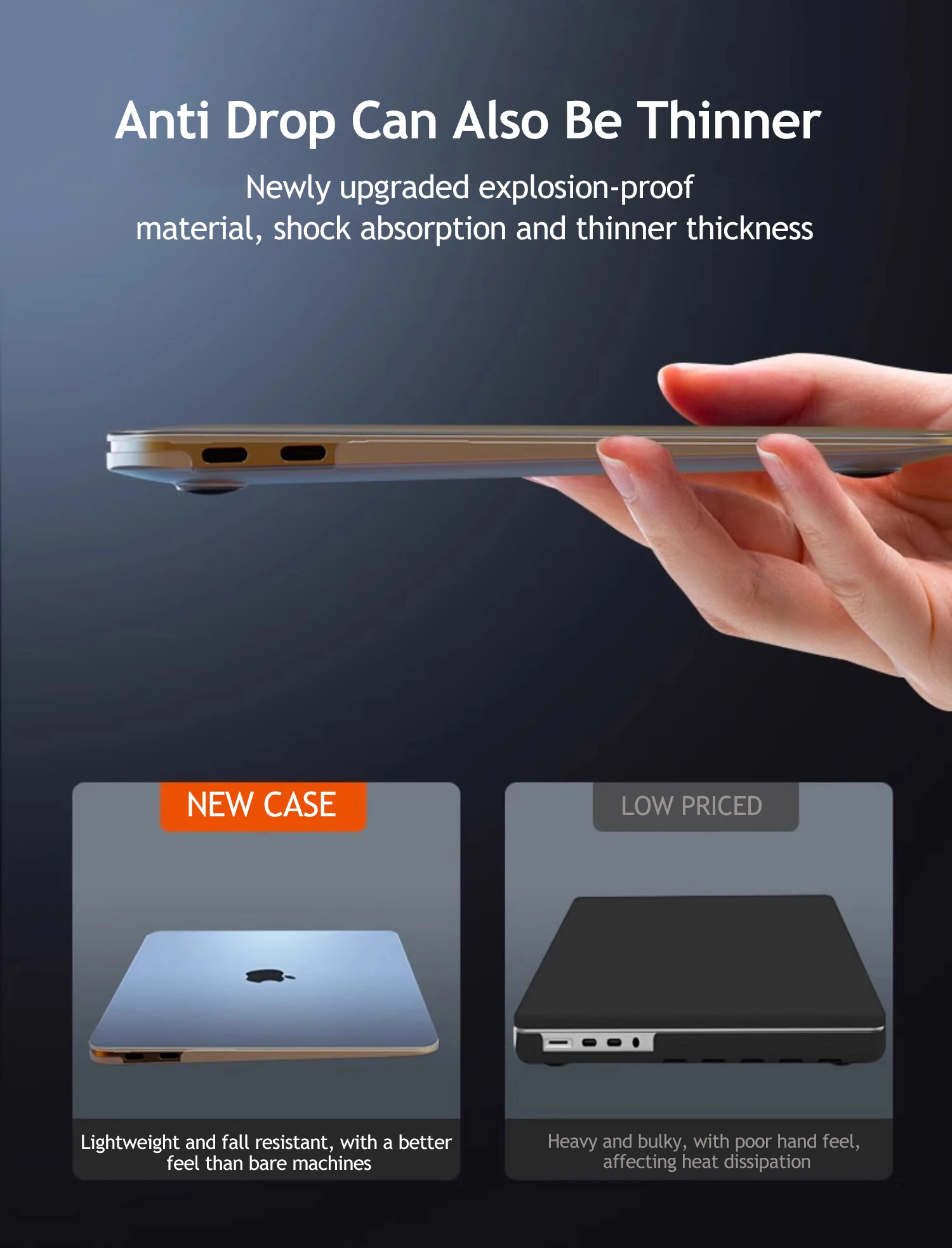 2026 M5 Laptop Case For MacBook Air 13 15.3 Case M4 M3 M1 For Macbook Neo Pro 13 14.2 16.2 Case Funda Macbook Pro 16 Case m2