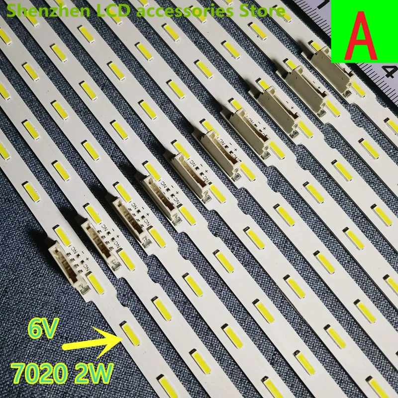 LED strip for Samsung UE43NU7095U UE43RU7170 UE43NU7020K UE43RU7105K UE43NU7100 43NU7100 UE43UN7020 V8N1-430SM0-R0 UE43RU7120