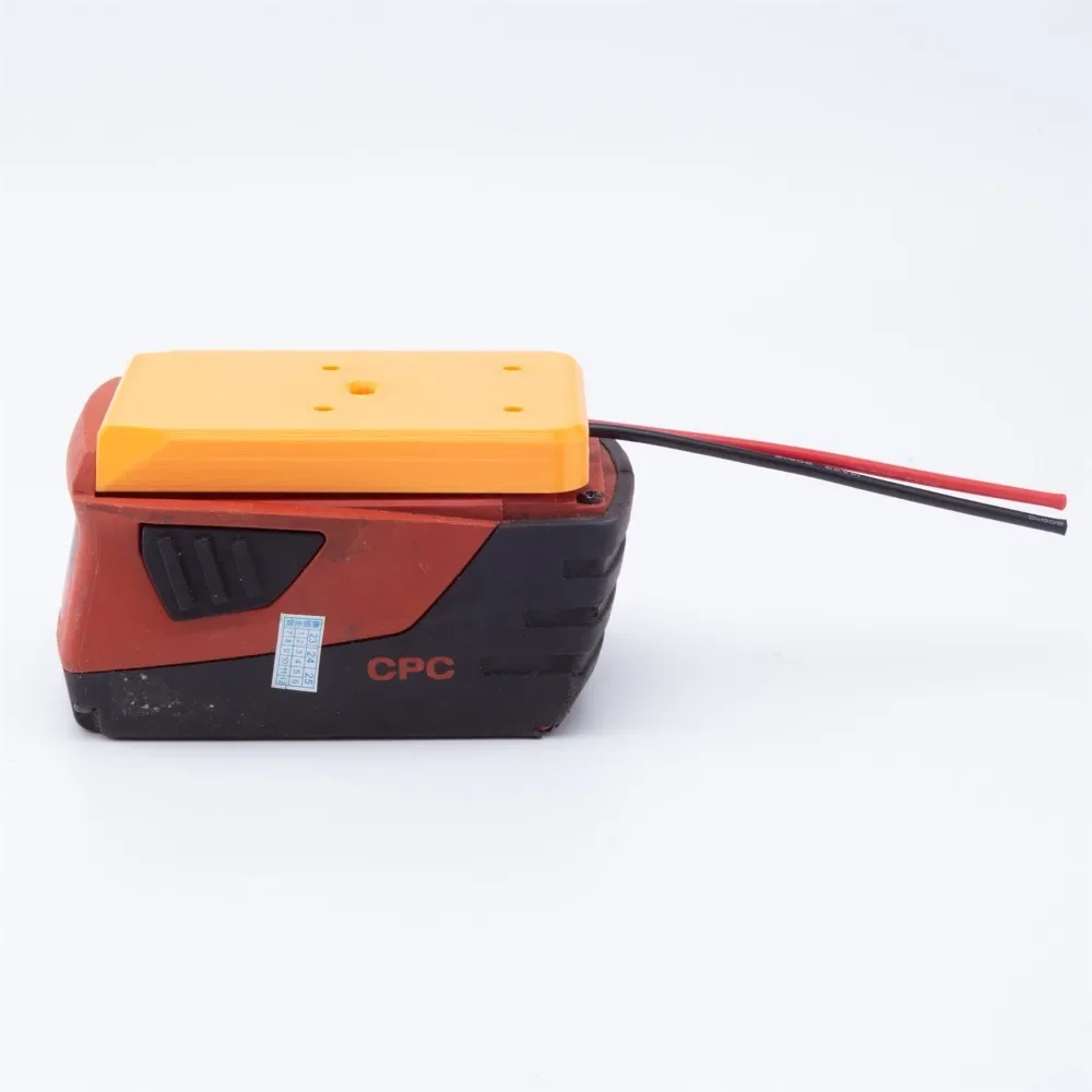 14 AWG Power Wheel Adapter for Hilti 22V (B22) CPC Li on Battery Conversion To DIY Connector Output Power Supply Converter