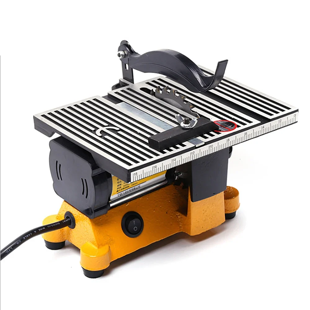 

Portable 220V Multifunction Mini Bench Saw For Cutting Wood Copper Aluminium 4Mini Table Saw Mini Cutting Machine Electric Tools