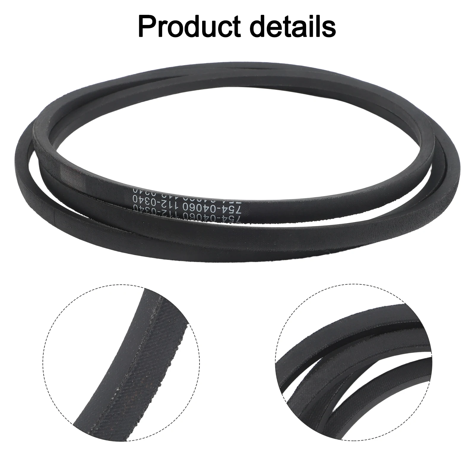 42in Replacement Deck Belt for Cadet 954 04060B 754 04060B Designed for Heavy Duty Use and Consistent Performance
