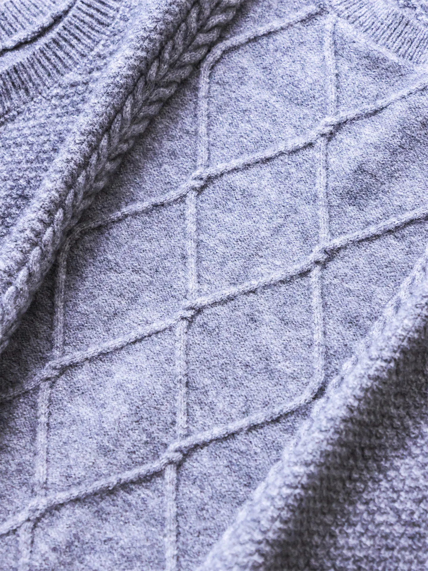 Gilet Maglione da Donna Tinta Unita Vestibilità Ampia con Scollo Rotondo Nuovo Top Autunnale per Stratificazione N048 Misto Poliestere e Nylon