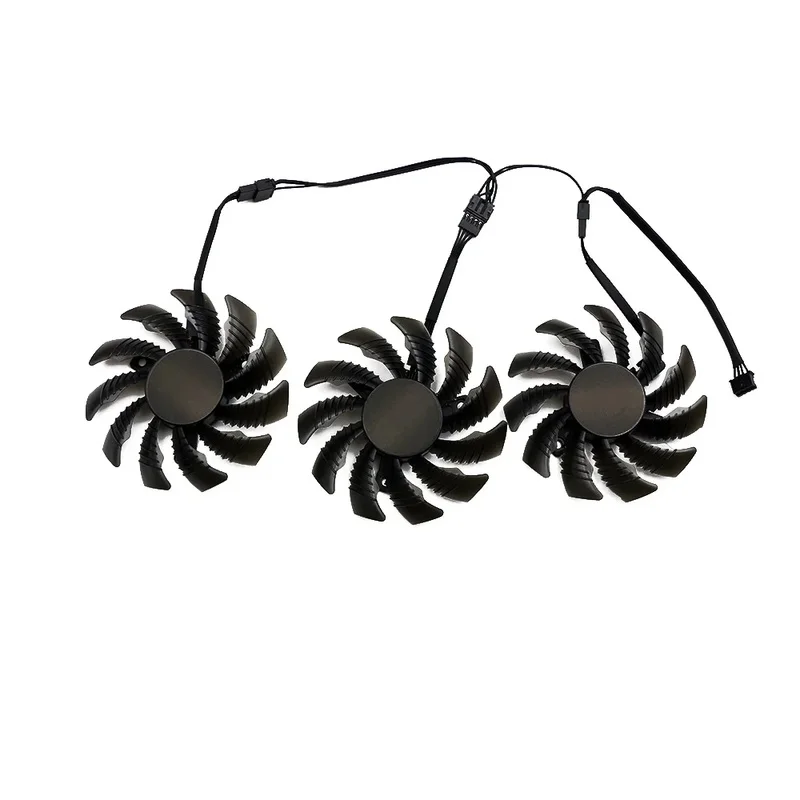 75MM 4Pin GPU Cooling Fan T128010SU DC12V 0.35A For Gigabyte AORUS GTX1060 1070Ti 1080 G1 Gaming Video Card