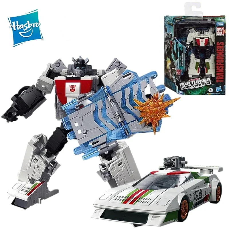 Hasbro Transformers Earth Rise WFC-E6 Wheeljack 12Cm Klasa Deluxe Oryginalna figurka akcji Model Zabawka Kolekcja prezentów urodzinowych