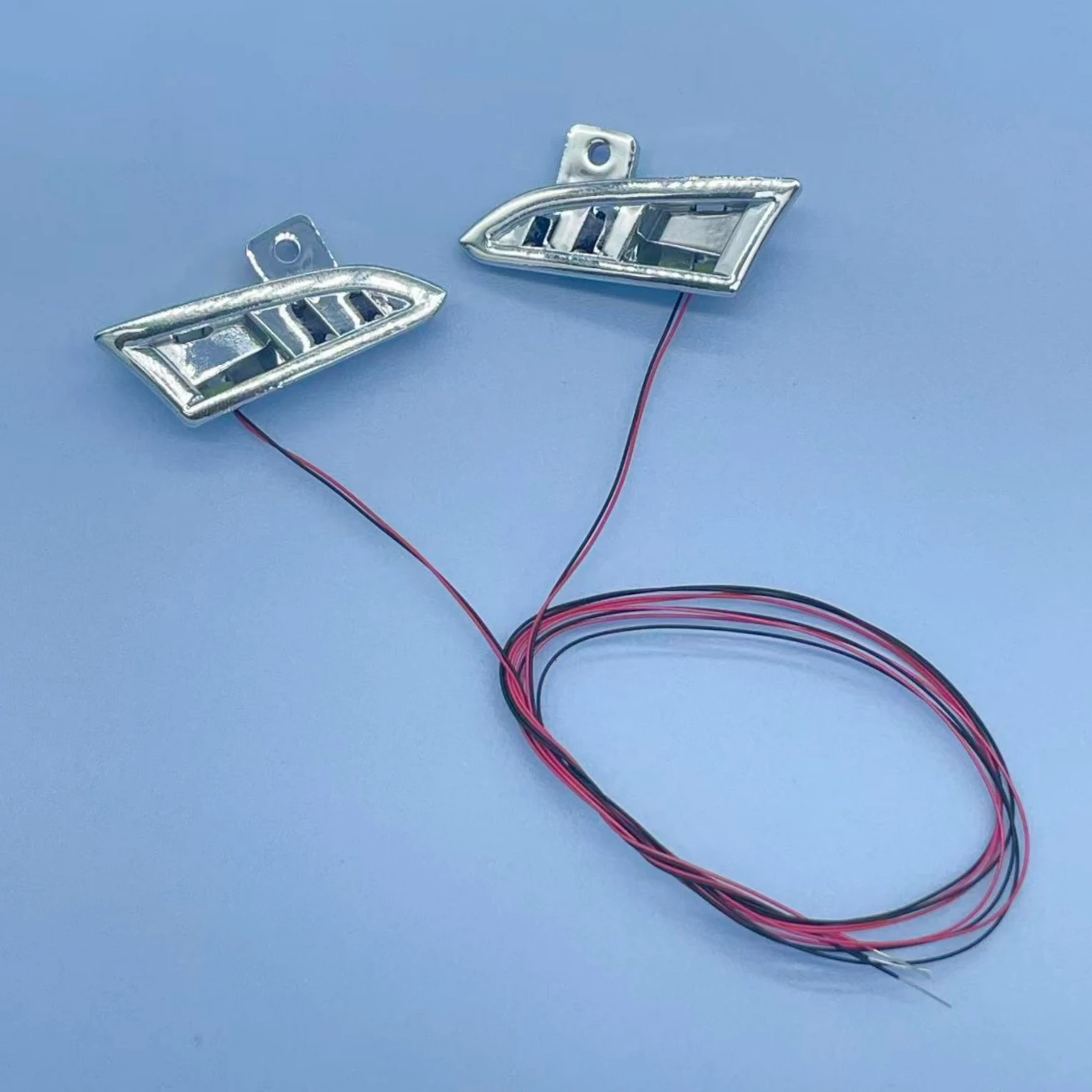 770S Front Spotlight Lamp LED ABS N1011 for 1/14 Tamiya RC SCANIA 770S 6X4 56368 8X4 56371 Dump Truck Trailer Car Accessories