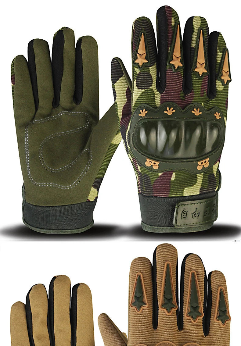 Kinder Taktische Handschuhe Radfahren Knuckle Schutz Hard Shell Handschuhe Junge Mädchen Balance Bike Military Rollerblading Kinder Handschuhe – Detail 7