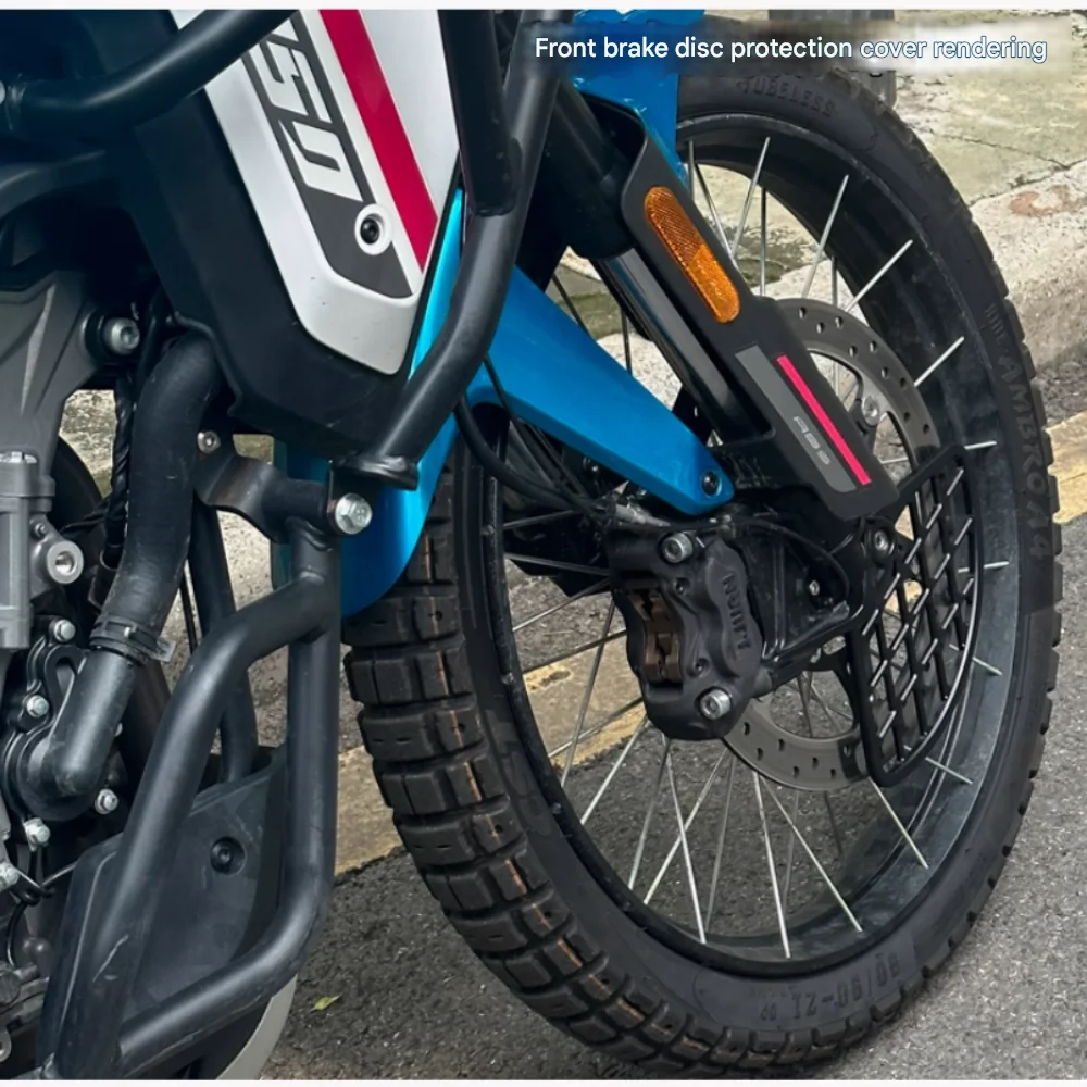 【Perfect fit】For CFMOTO450MT Front Rear Brake Disc Protection Cover Chain Guide Perfect Fit