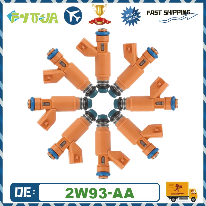 

8pcs Fuel injector 2W93-AA for Land Rover Range Rover Jaguar 4.2L 4.4L AJ82353 195500-4280 195500-4260 85212242
