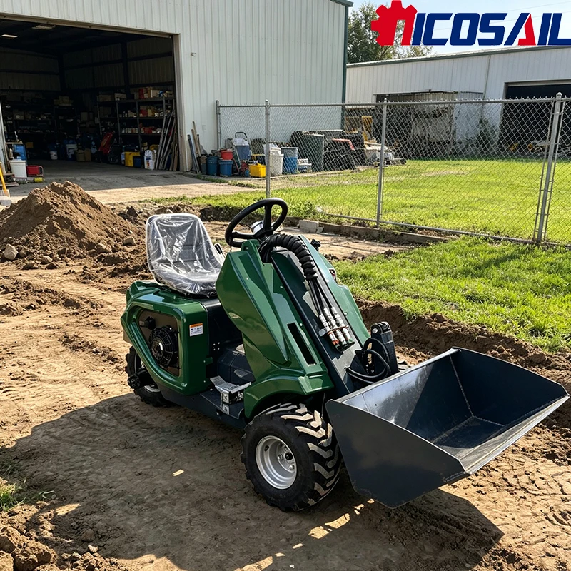 Diesel Mini Skid Steer Loader CE EPA OEM Customizable for Site Preparation, Property Maintenance and Material Transport