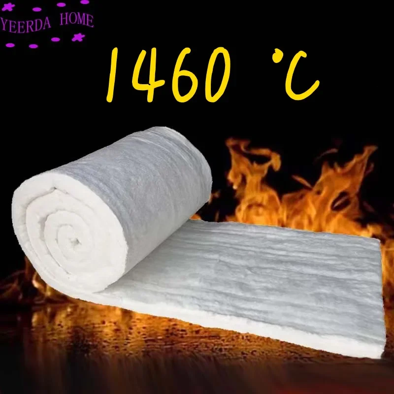 

Новый 1460 ℃ Высокая термостойкость Одеяло из керамического волокна с циркониевым подшипником Огнестойкий изоляционный хлопок