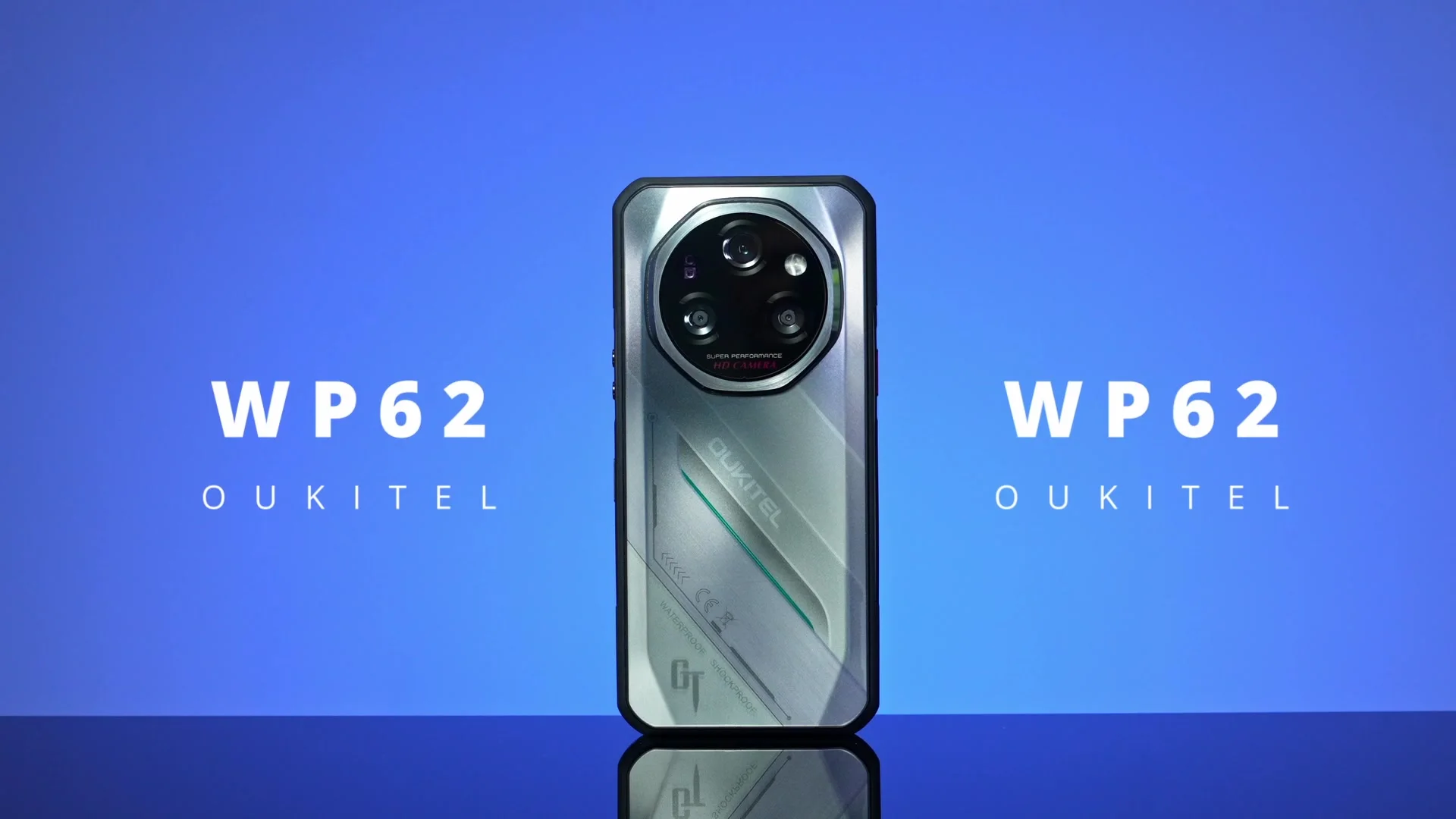 Oukitel WP62 5G Rugged Smartphone 48GB(16+32) +512GB, 6.6