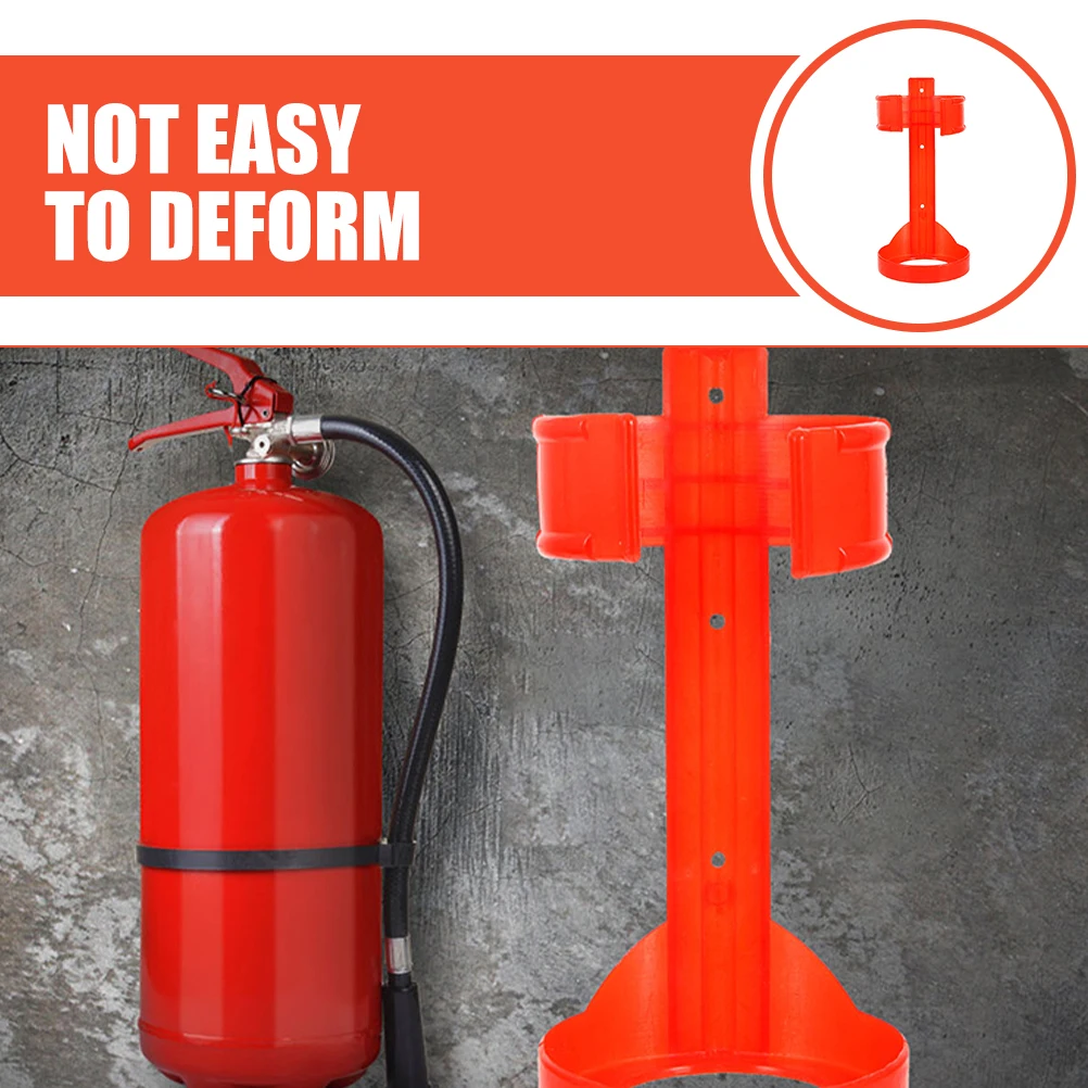 

Fire Extinguisher Holder Wall Mount Bracket for Car Truck Durable Powder Mounted Plastic Hanger Vehicle Storage Rack
