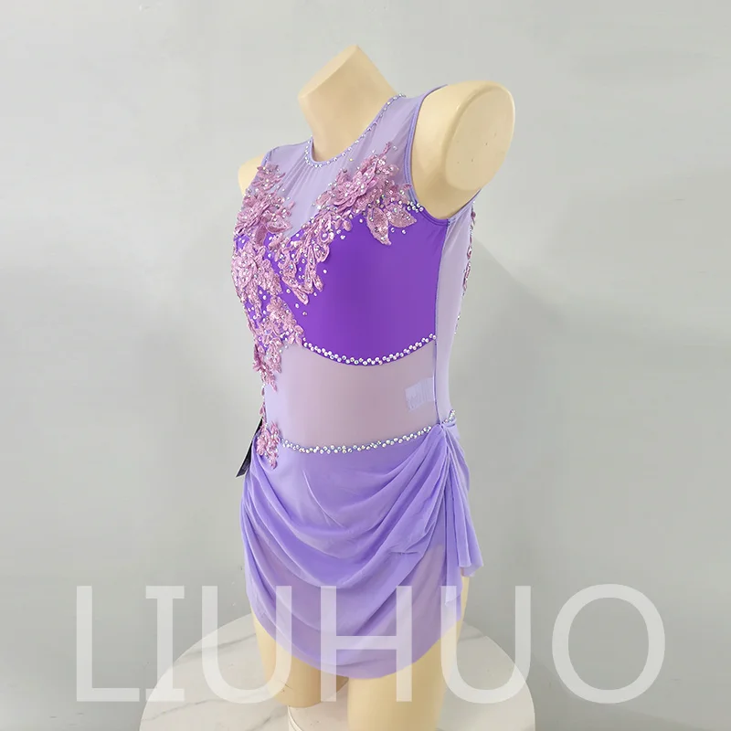 LIUHUO Lyrical Dancing Dress for Performance Color Pole Skirt Factory Customize