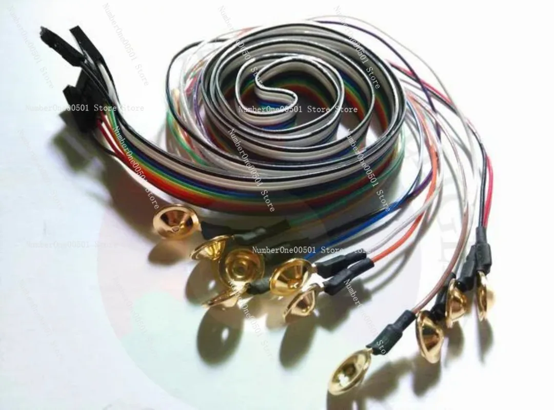 

4pcs/lot Gold Plated Advanced EEG Brain Electrode Wire, Suitable for EEG Modules Such as OpenBCI / ThinkGear