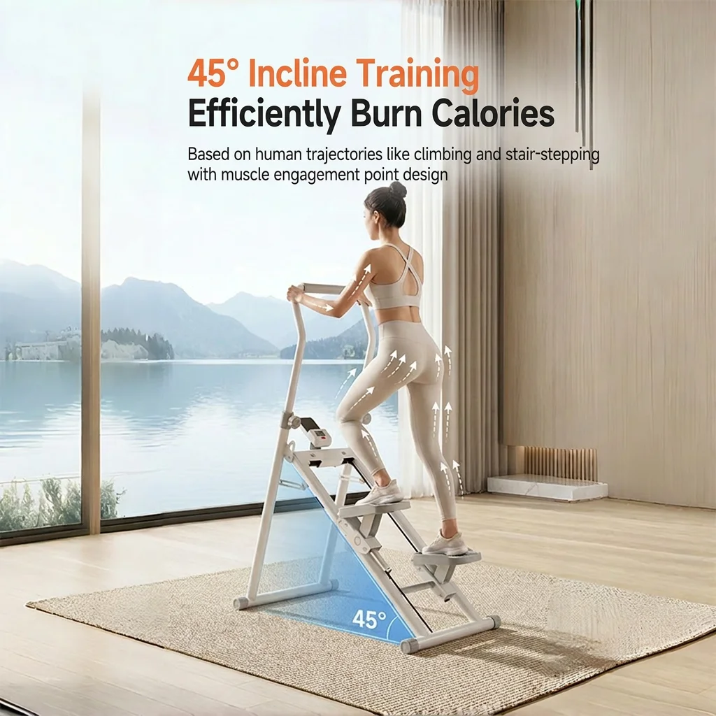 

Новый многофункциональный складной металлический степпер-тренажер для дома: экологичный и долговечный