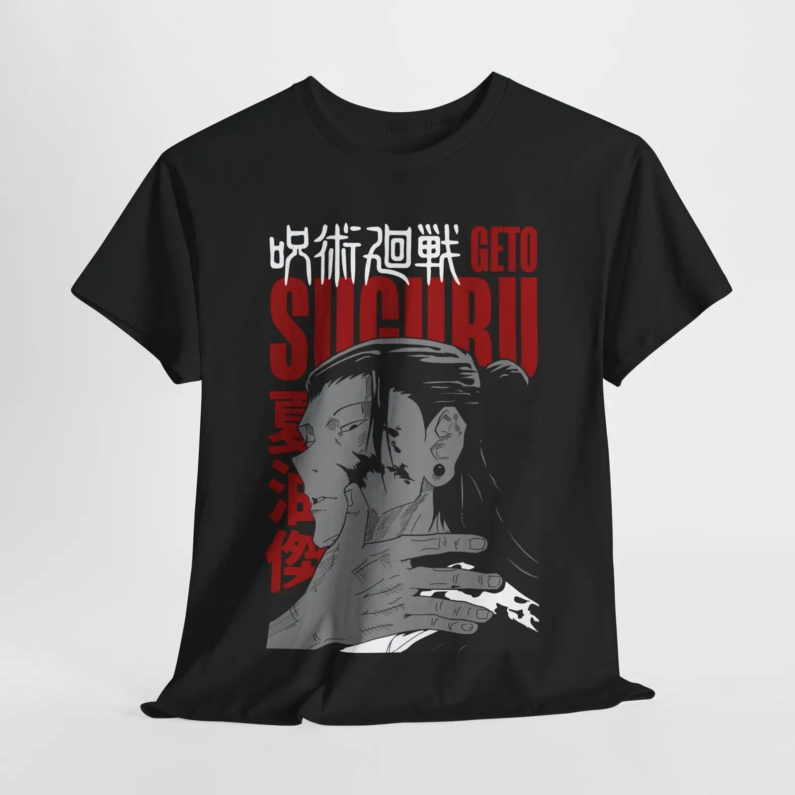 

Gojo Satoru Jujutsu Kaisen T-Shirt Suguru Geto Anime Japanese Tee Shirt JJK