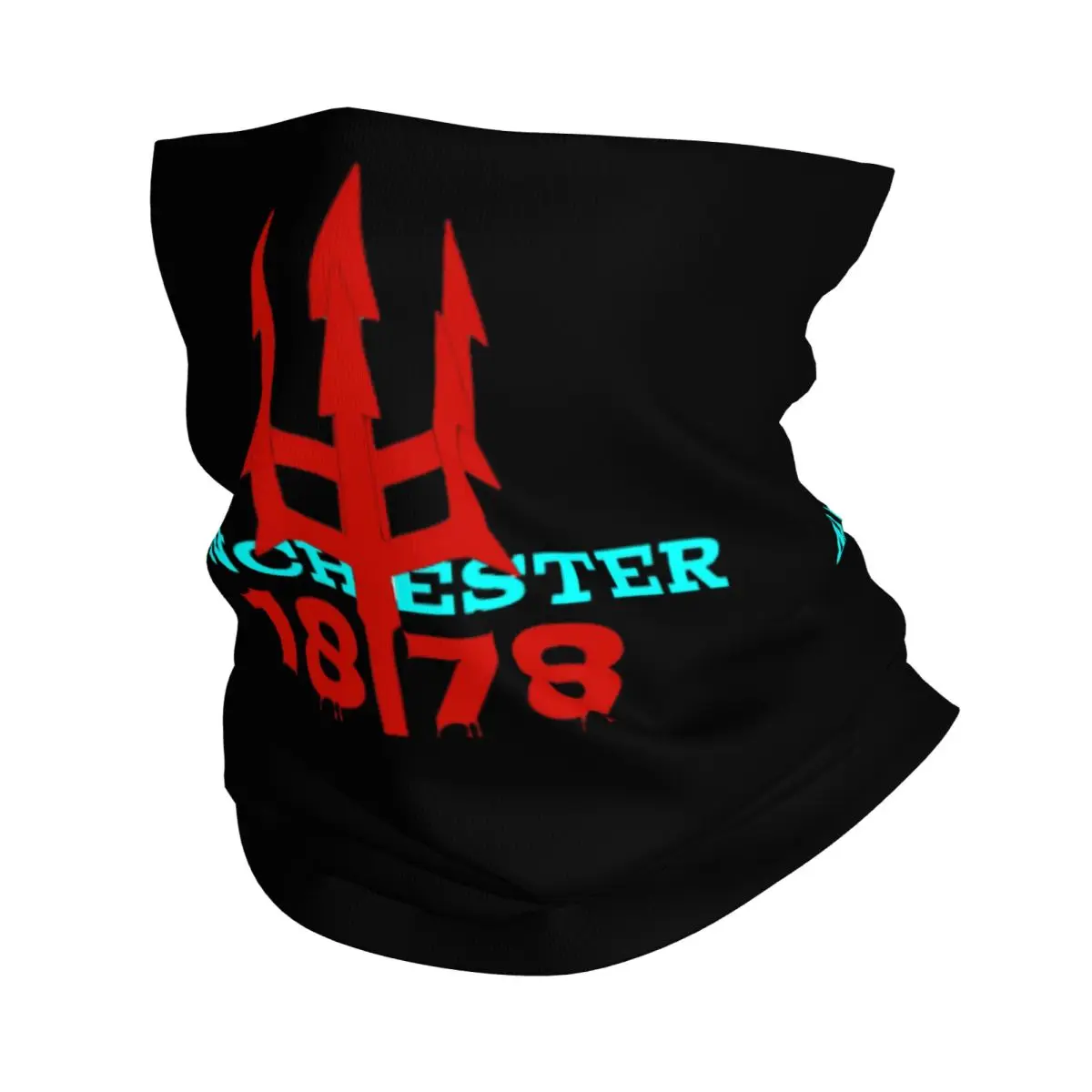 Devils Of Manchester, Manchester Is Red Bandana Neck Gaiter Printed Wrap Scarf Headwear Outdoor Sports Unisex Adult Winter