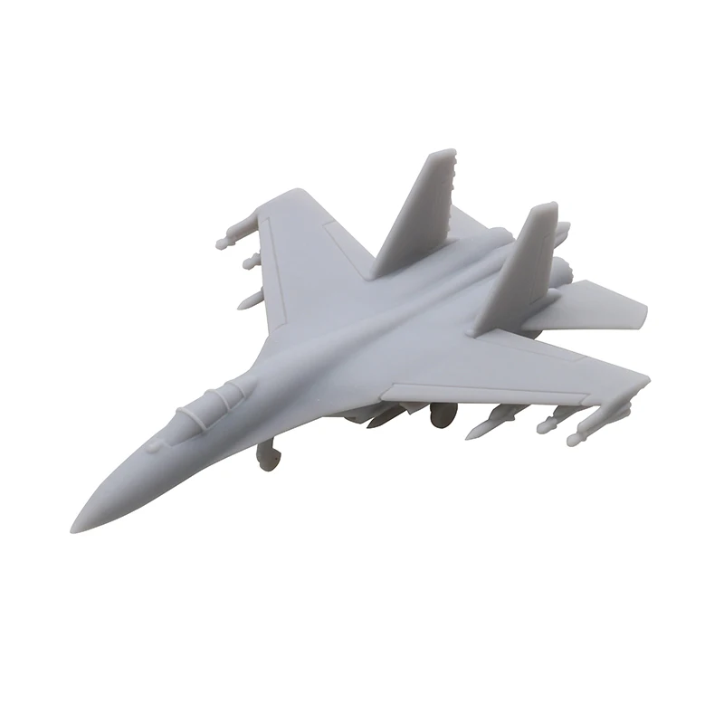 10PCS 1/2000 700 400 350 Scale Russia Su-27 Heavy Fighting Airplane Resin Aircraft Static Model KIit for DIY Painting Sandplay