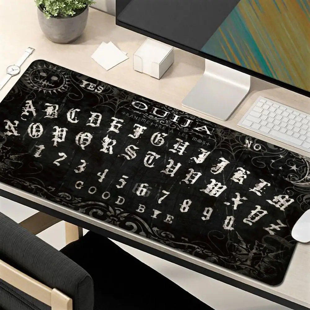 

Ouija Mouse Pad Mouse Pad Desk Mouse Pad Cute HD Desk Pad Extended Gaming Keyboard Mats Large XXL Gamer Mousepad 90x40