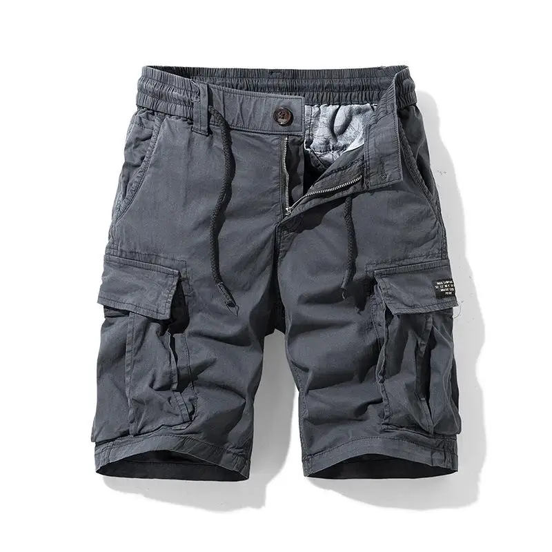 

Men's Casual Work orts Loose Straight Fit Comfortable Spring Summer Pure Color Waist orts Youthful Energy Sle