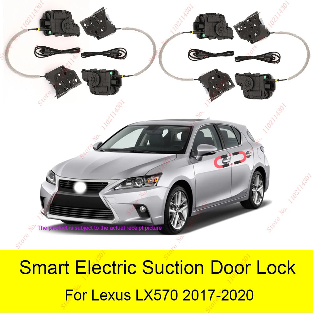 

Smart Auto Electric Suction Door Lock for Lexus LX570 2017-2020 Automatic Soft Close Super Silence Car Vehicle Door