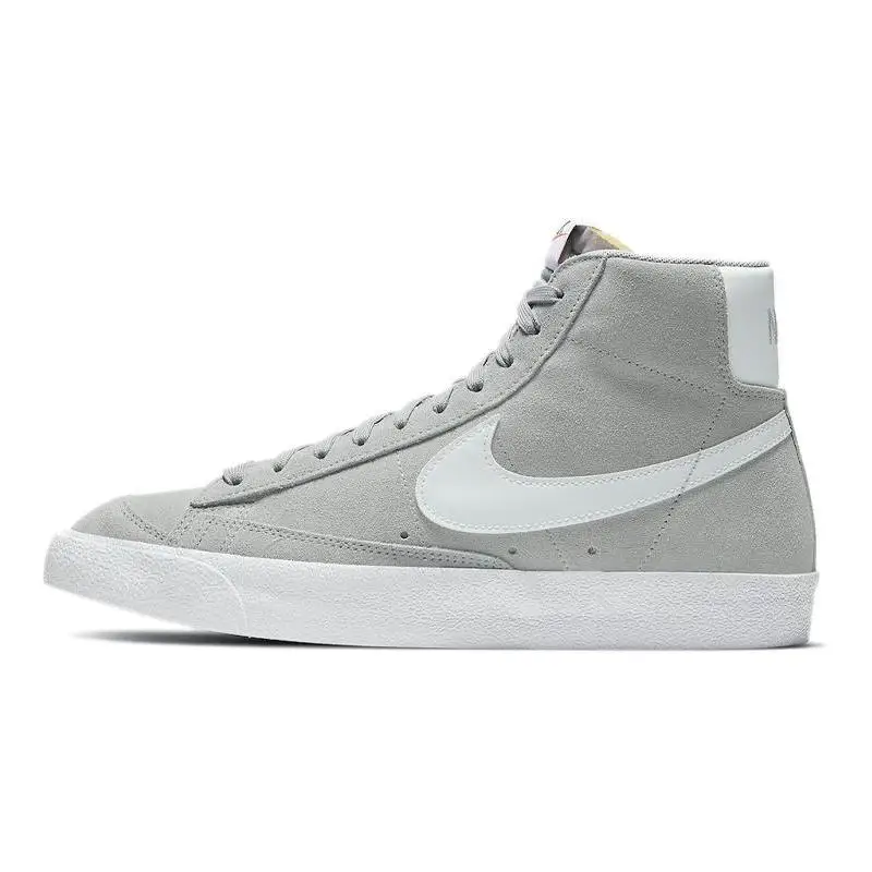 Nike Blazer Mid 77 Suede Light Smoke Grey Sneakers shoes CI1172-004 With Original Box