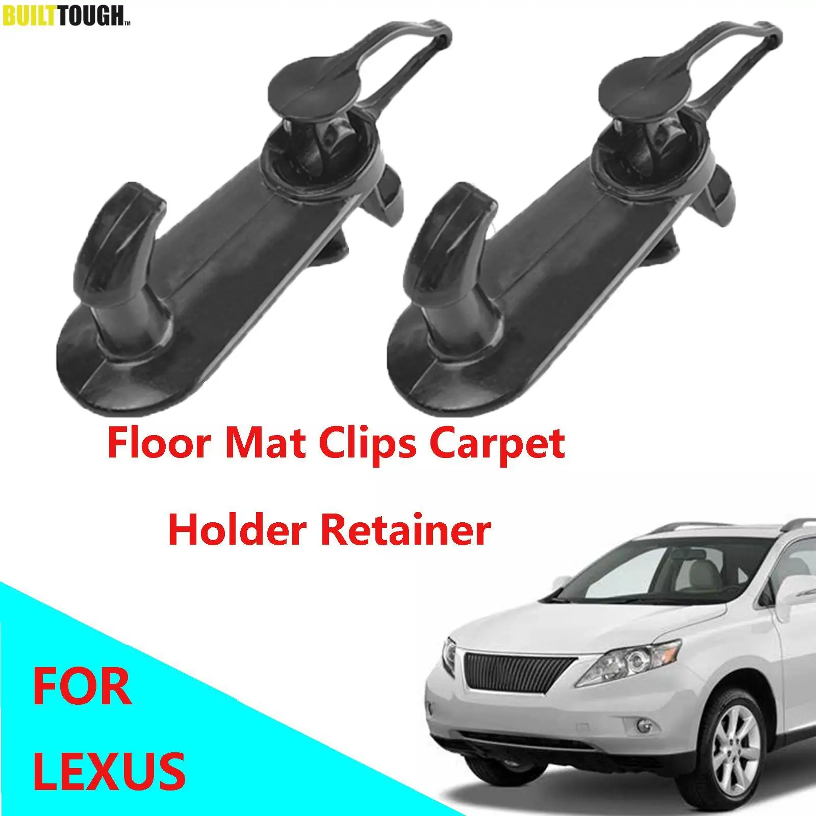 For Lexus RX450h SC430 ES330 ES350 GS300 GS350 GS430 GS450h GS460 GX470 HS250h IS-F Car Floor Mat Clips Carpet Holder Retainer