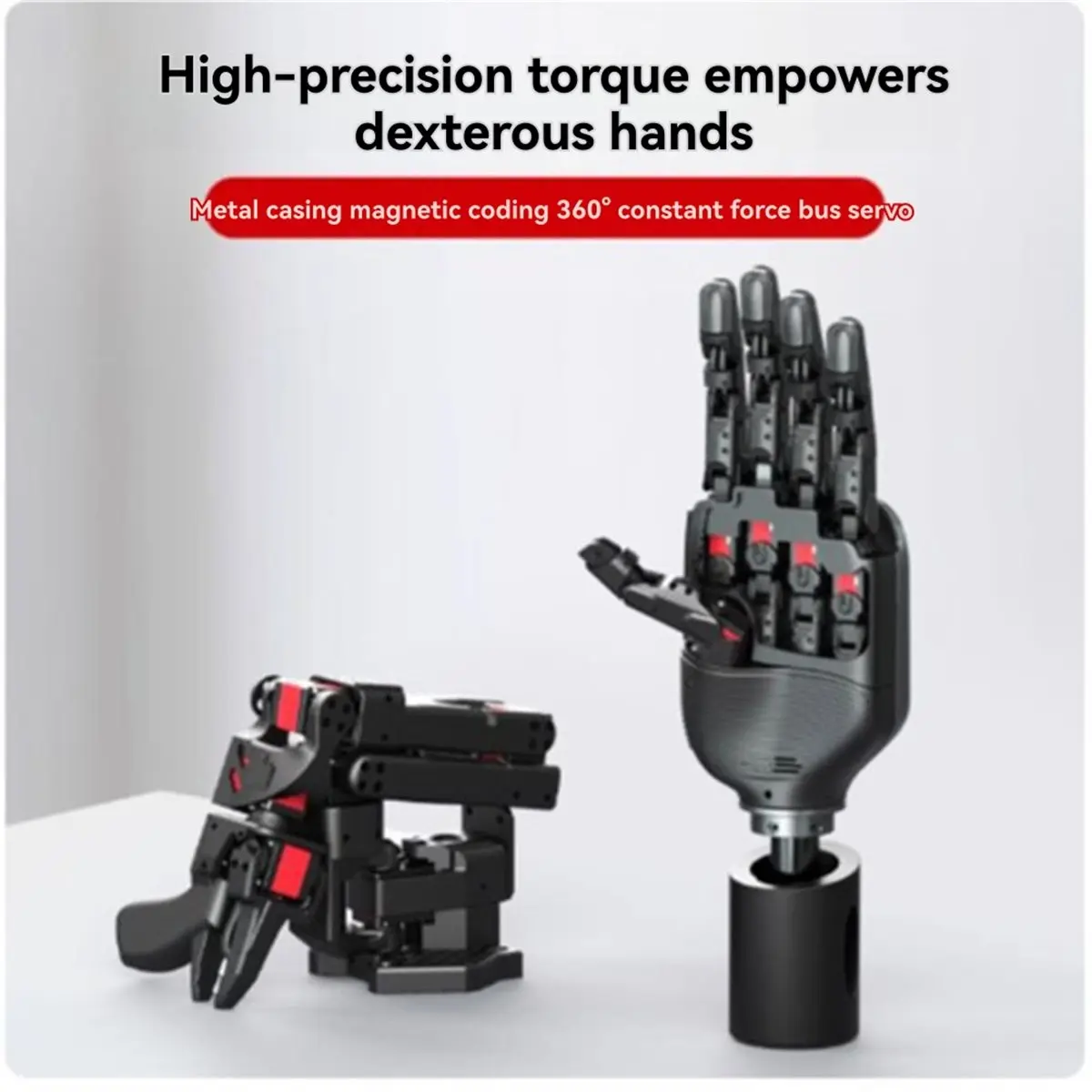 Digital Essentials HL3915 12V 14kg.cm Motor 360° Double Shaft Constant Force Servo for Wing Dexterous Agile Skillful Robotic Arm