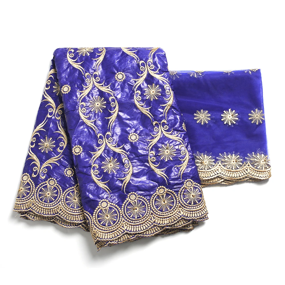 

2025 Высокое качество, швейцарская вуаль, кружево, африканские хлопковые материалы, вышитая кружевная ткань «сделай сам», нигерийское платье для свадьбы, 5 + 2 ярда/лот