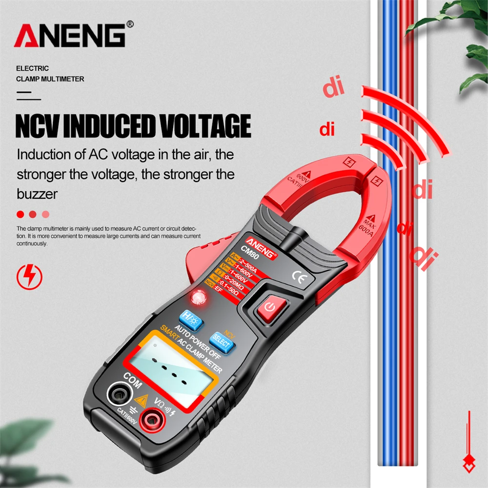 Aneng CM80 500A Ac …