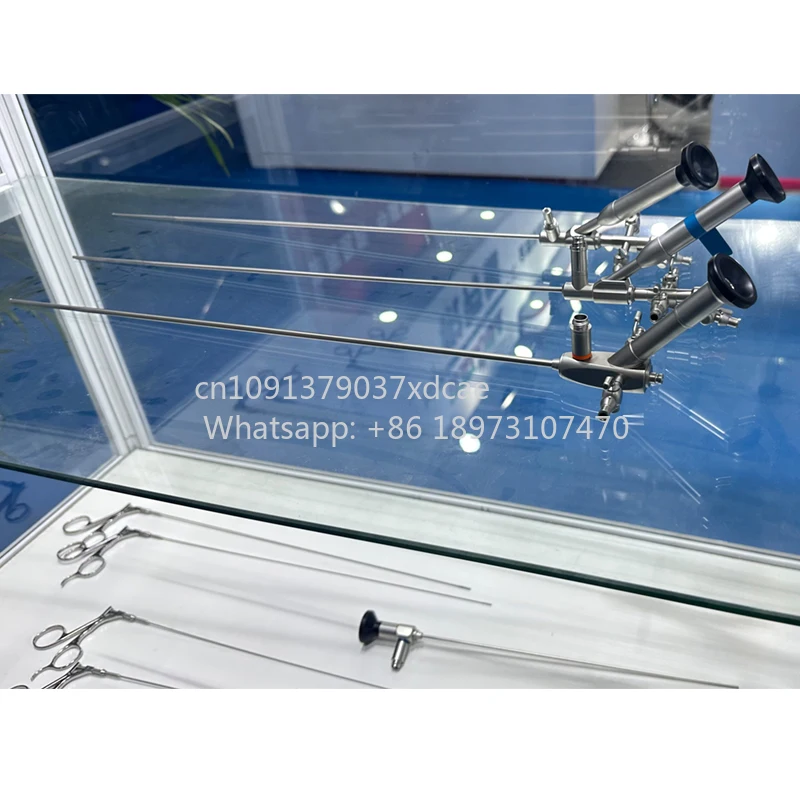 2026 New Manual 6/7.5Fr 430mm 315mm Urology Endoscope Reusable Steel Ureteroscope Cystoscope