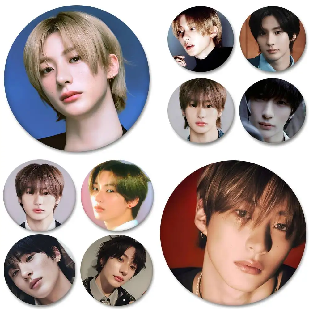 Koreanische K-Pop-Gruppe Sänger Anton Rundes Abzeichen Kreative Brosche Kleidung Rucksack Accessoires Anstecknadel