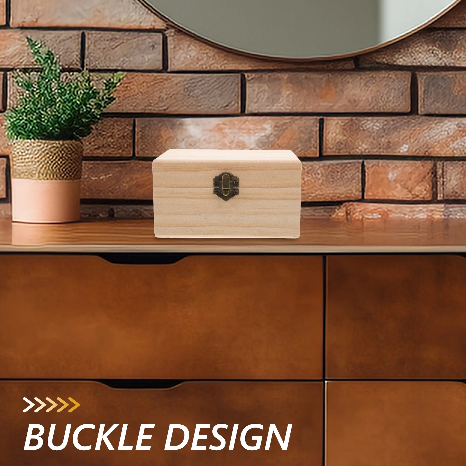 

Wooden Oil Storage Holder Organizer Case Multi-Grid Structure Practical Smooth Surface Zinc Alloy Wrapping for Essential