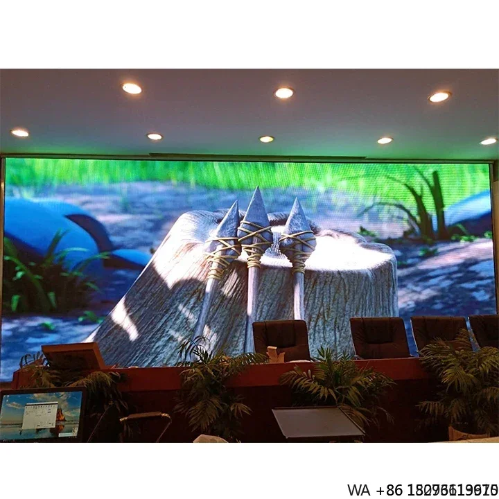 4K Ultra Clear Indoor LED Splicing Screen P1.25/P1.538/P2.5 Small Pitch for Conference Rooms