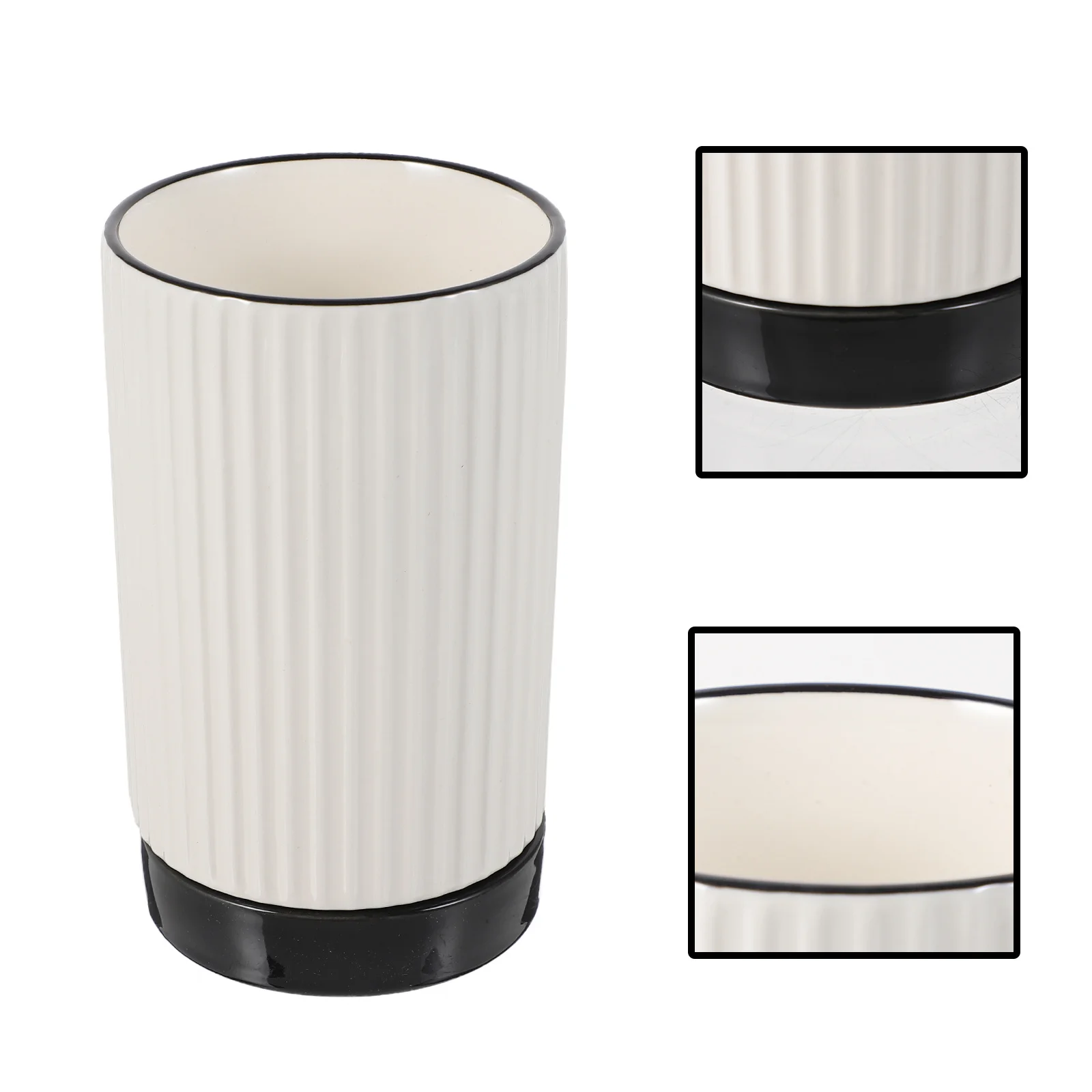 

Chopstick Holder Kitchen Organizer Countertop Flatware Storage Rack White Scratch Resistant Easy Clean Dry Healthy