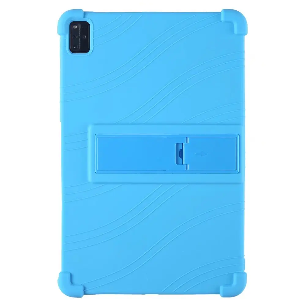 Soft Silicone Case for Huawei MatePad Pro 12.6 2021 WGR-W09 WGR-W19 WGR-AN19 Adjustable Multi-angles Stand Cover Shockproof Capa