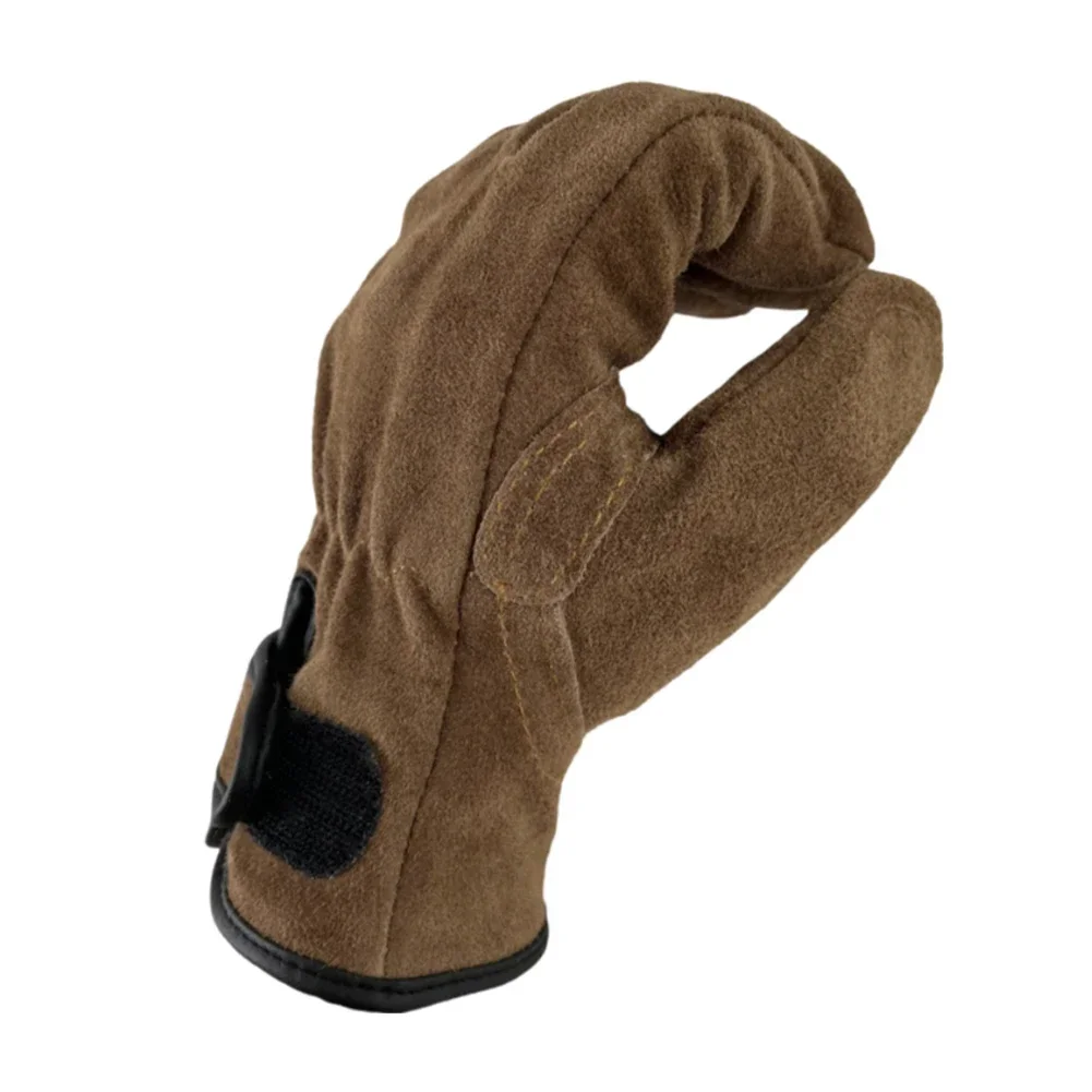 1 Paar Outdoor-Schutzhandschuhe für Gartenarbeit, Hofreinigung, Blumengarten, Leder, Anti-Dorn- und Unkraut-Schutz, Arbeitshandschuhe – Detail 8