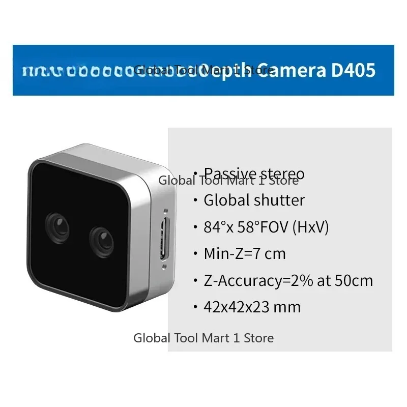 Real-sense Depth 3D Sensing 3d scanning ro-bot avoidance D405 imaging applications IR R-ealSense