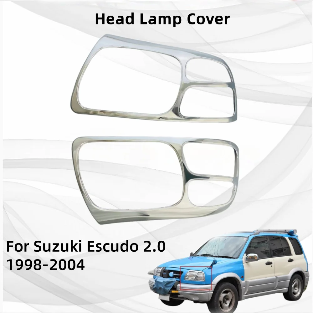 

Car Accessories Exterior Components Decorate Head Lamp Cover For Suzuki Vitara Escudo 2.0 1998 1999 2000 2001 2002 2003 2004
