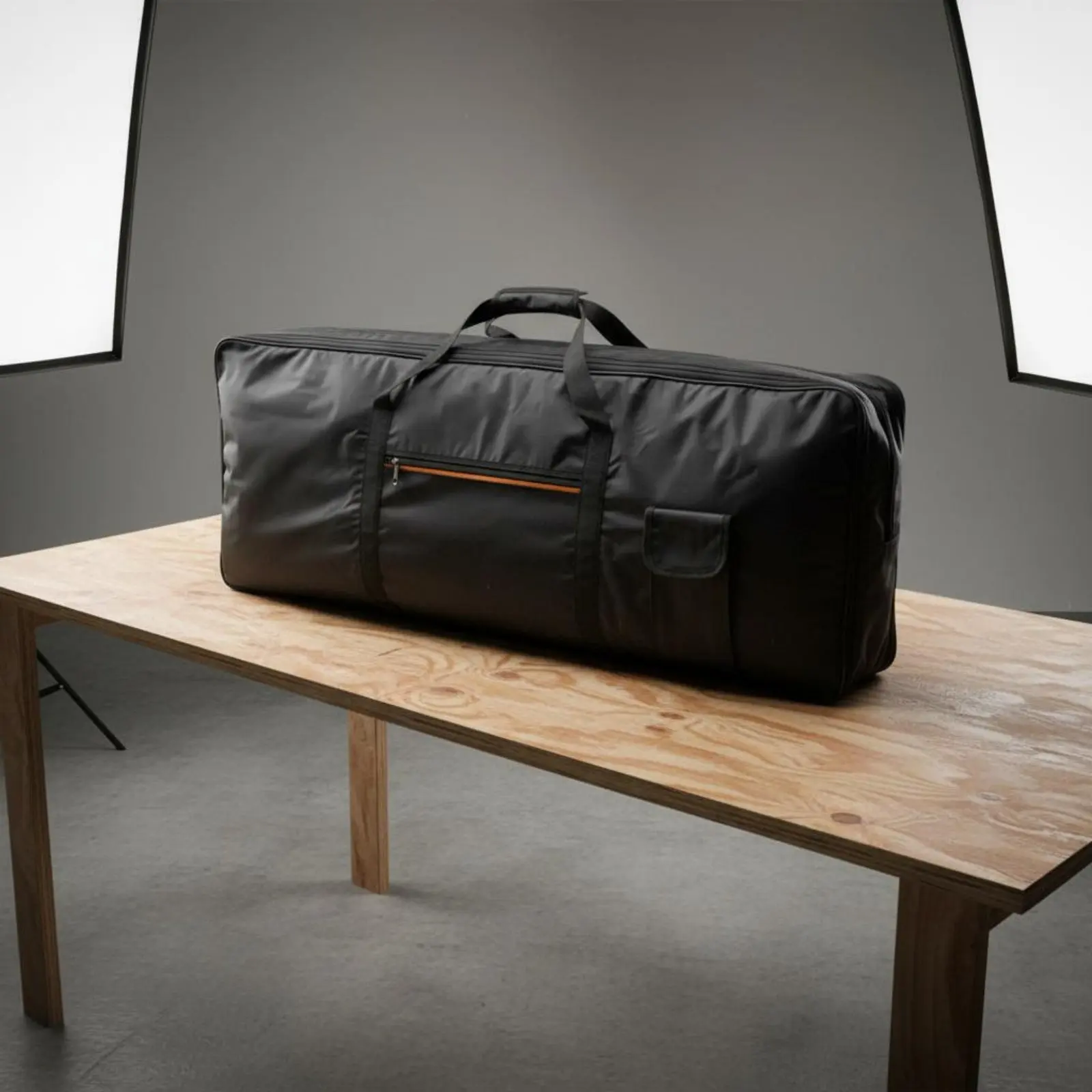 61 Key Piano Gig Bag Wear-Resistant 61 Key Keyboard Case Padded Electronic Piano Bag Multiple Pockets for Students, Travel, Gigs