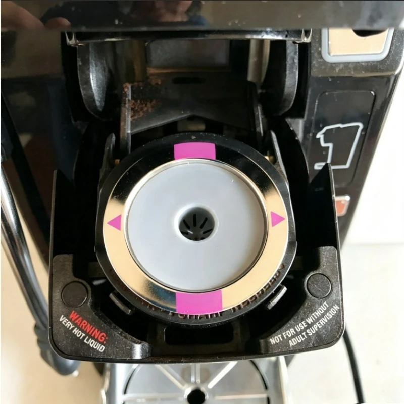 1-4 packs Stainless Steel Reusable K Cups Coffee Pods, Universal Compatibility for Keurig 1.0, 2.0 Single Serve Coffee Makers