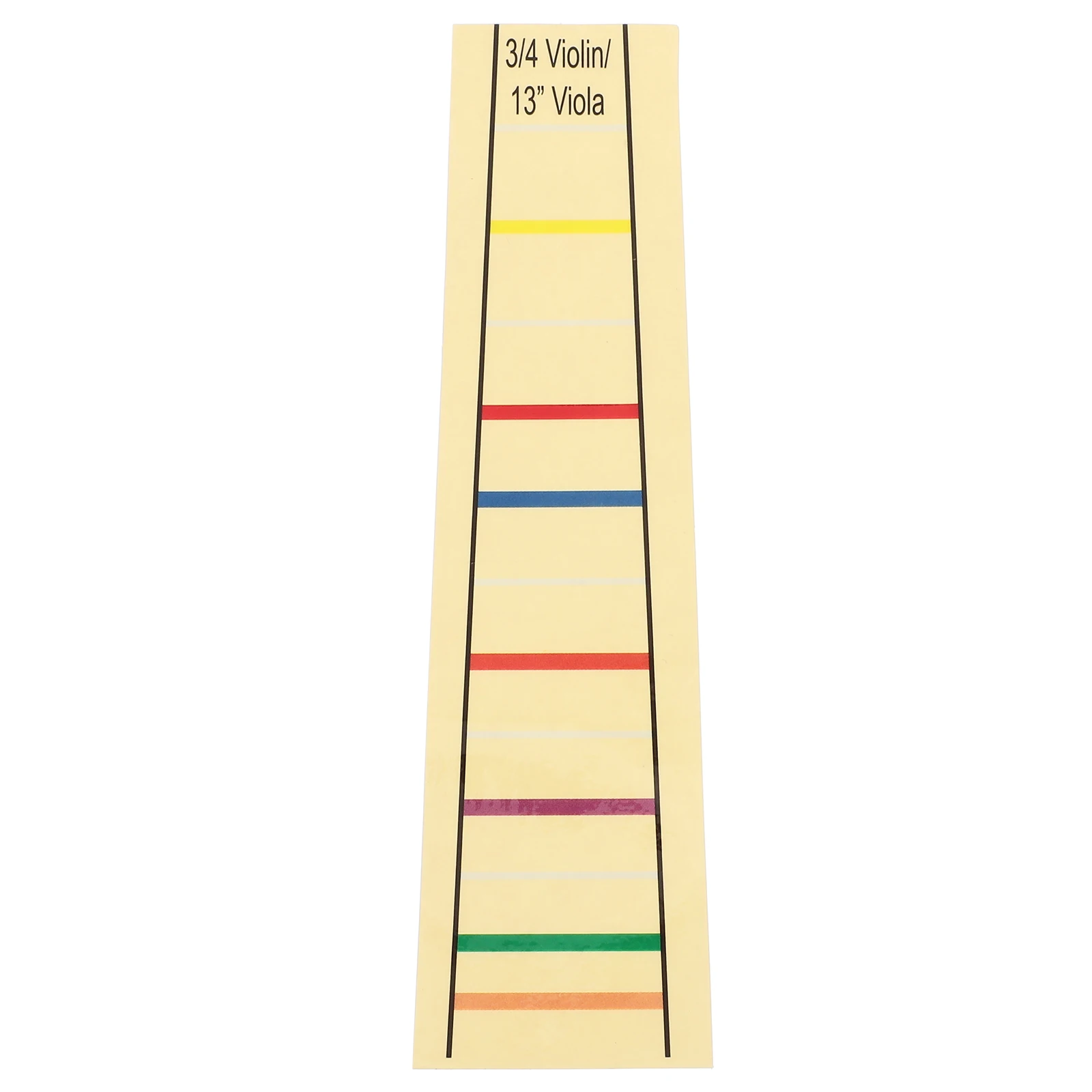 

13 Inch Viola Stickers Violin Fret Marker Position Label Accessory Guide Finger Fingerboard Tape Beginner The