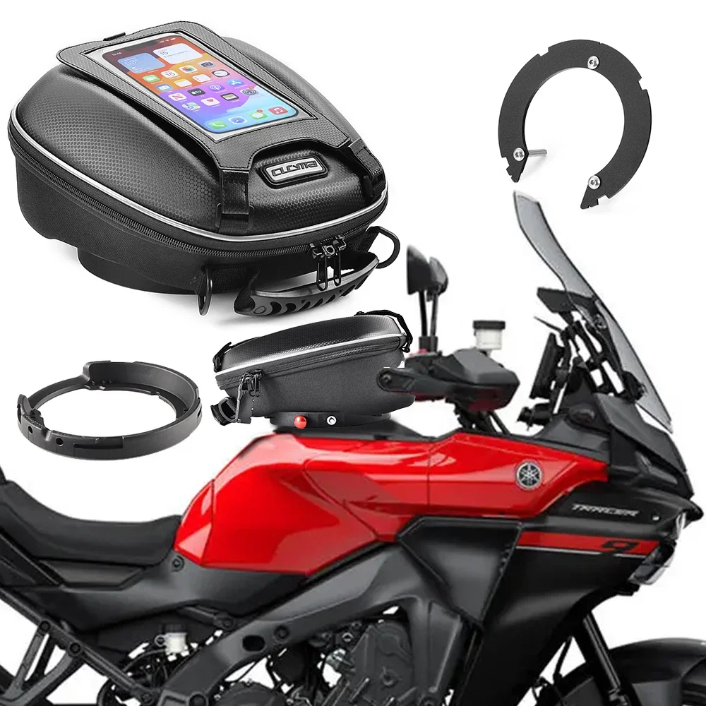 For YAMAHA Tracer 9 900 GT 9GT MT09 MT-09 SP FZ09 FZ 25 Fazer 250 Tank Bag Luggage Motorcycle Tankbag Racing Backpack FJ MT 09 - view 6