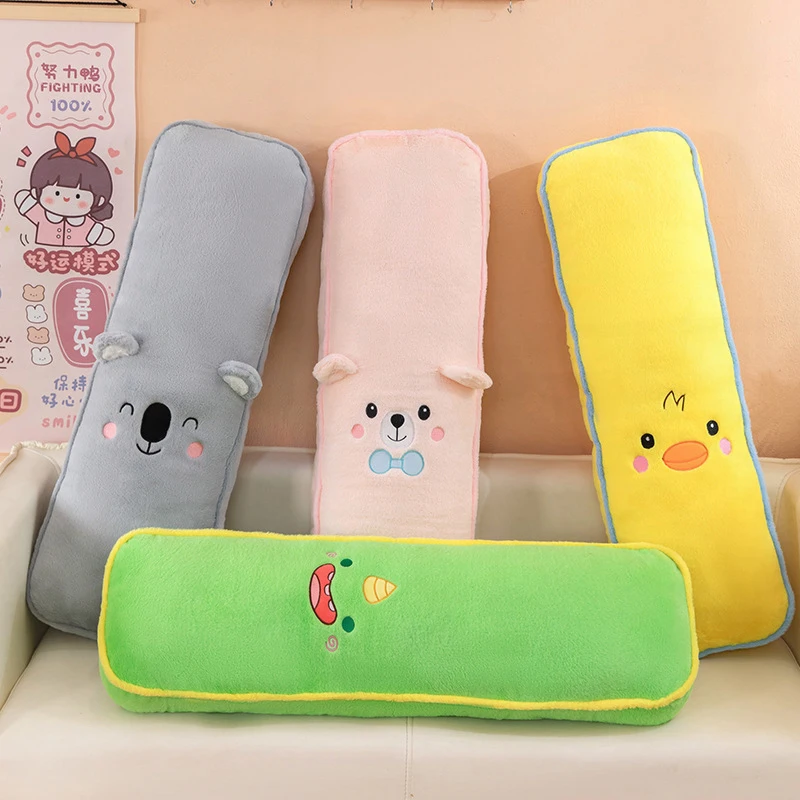 

Kawaii Plush Toy Stuffed Animal Long Pillow for Kids Birthday Gift Cute Bedroom Dorm Side Sleeping Cushion for Girls